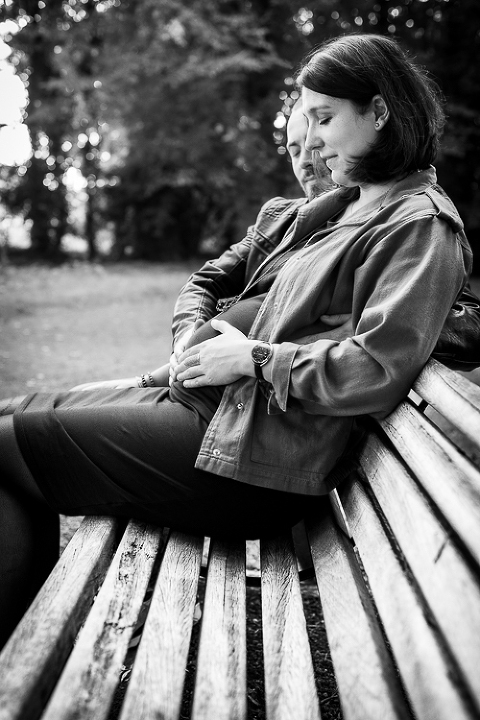 Séance grossesse en automne