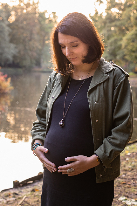 Séance grossesse en automne