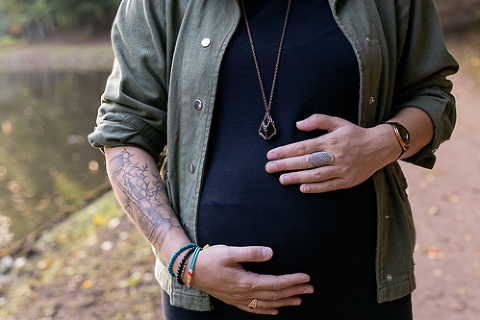 Séance grossesse en automne