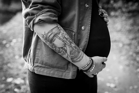 Séance grossesse en automne