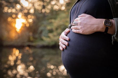 Séance grossesse en automne