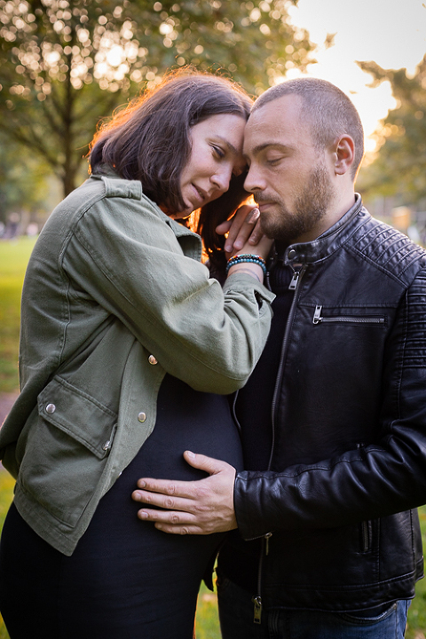 Séance grossesse en automne