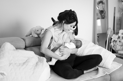 Séance naissance à domicile
