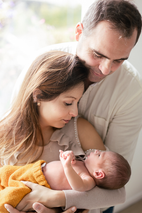 Séance naissance à domicile