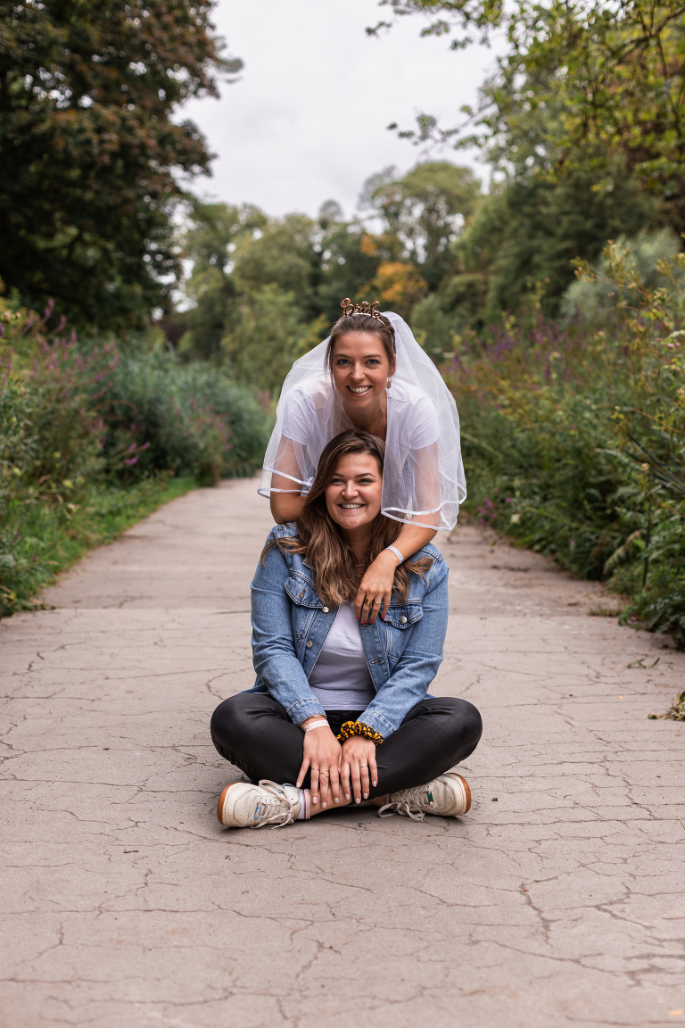 Une séance photos EVJF à la Citadelle de Lille