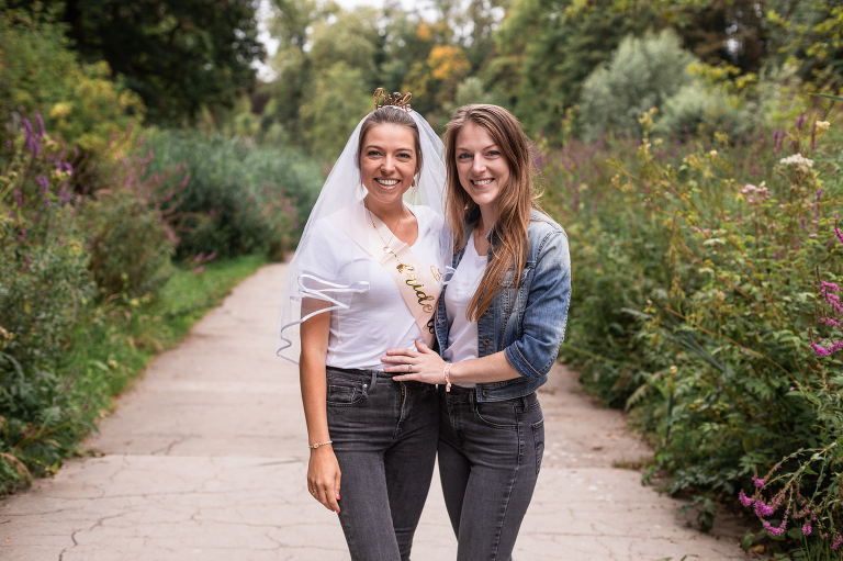 Une séance photos EVJF à la Citadelle de Lille