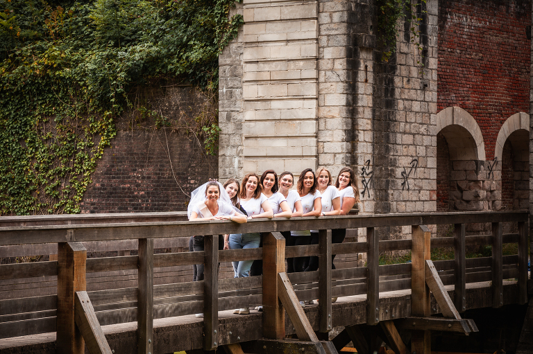 Une séance photos EVJF à la Citadelle de Lille