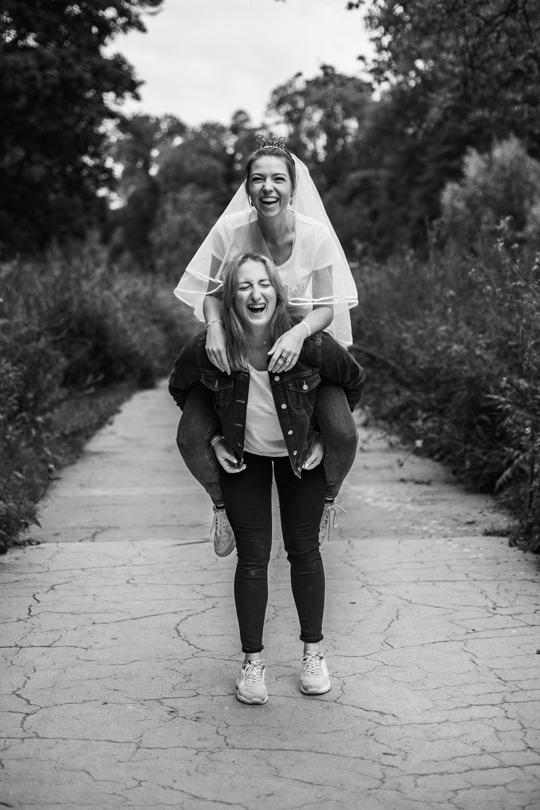 Une séance photos EVJF à la Citadelle de Lille