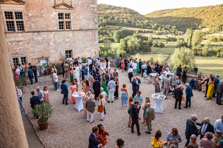 Mariage au château de Cenevières