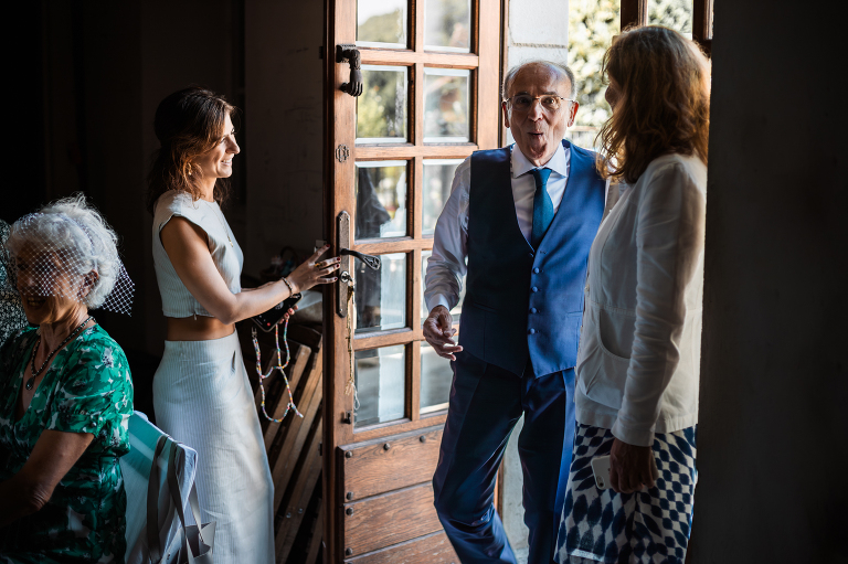 L'admiration du papa de la mariée