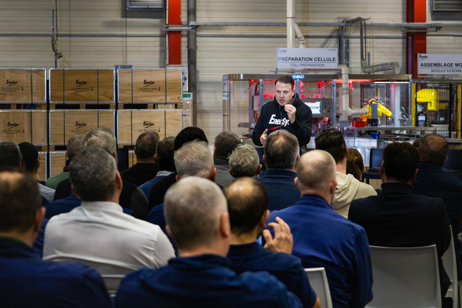 conference du CEO entreprise à Arras